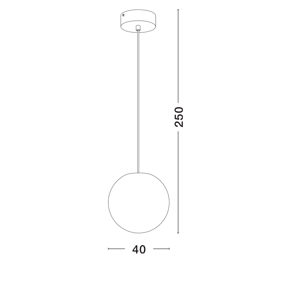 Pendelleuchte Moon Ø 40cm Lyora 5212017454546