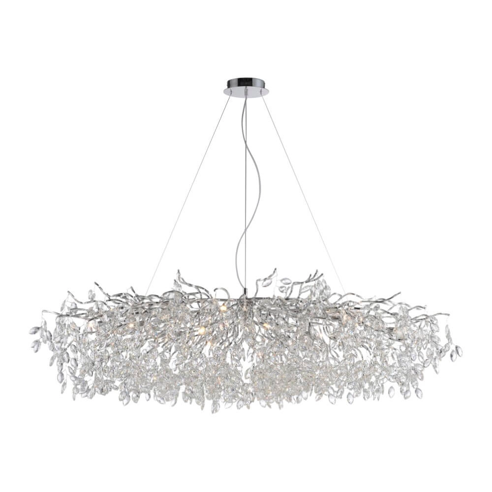 Kronleuchter Ricicle 150 cm Chrom Paul Neuhaus 4012248382097