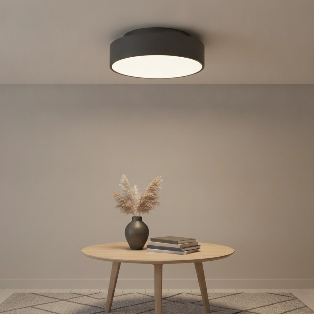 Deckenlampe Chicago Ø 25cm schwarz