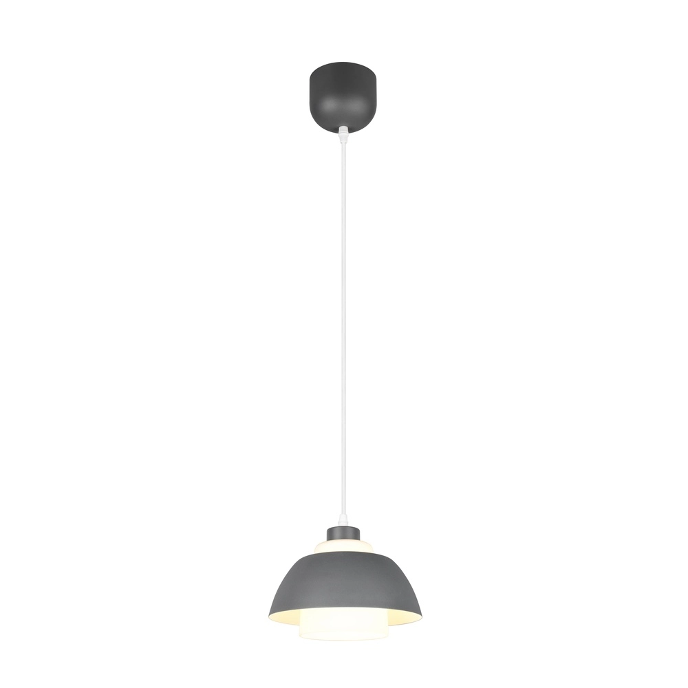 Design-Pendellampe Tilos Anthrazit Ø 23 cm Trio 4017807682403