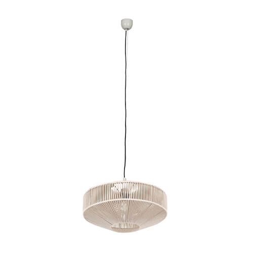 Hängelampe aus Seil Svea Ø 46cm Trio 4017807617252