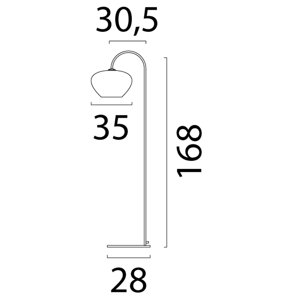 Lichtbogenlampe Think Paper Cartone Mit Kakaobasis Masterlight 8718121390802