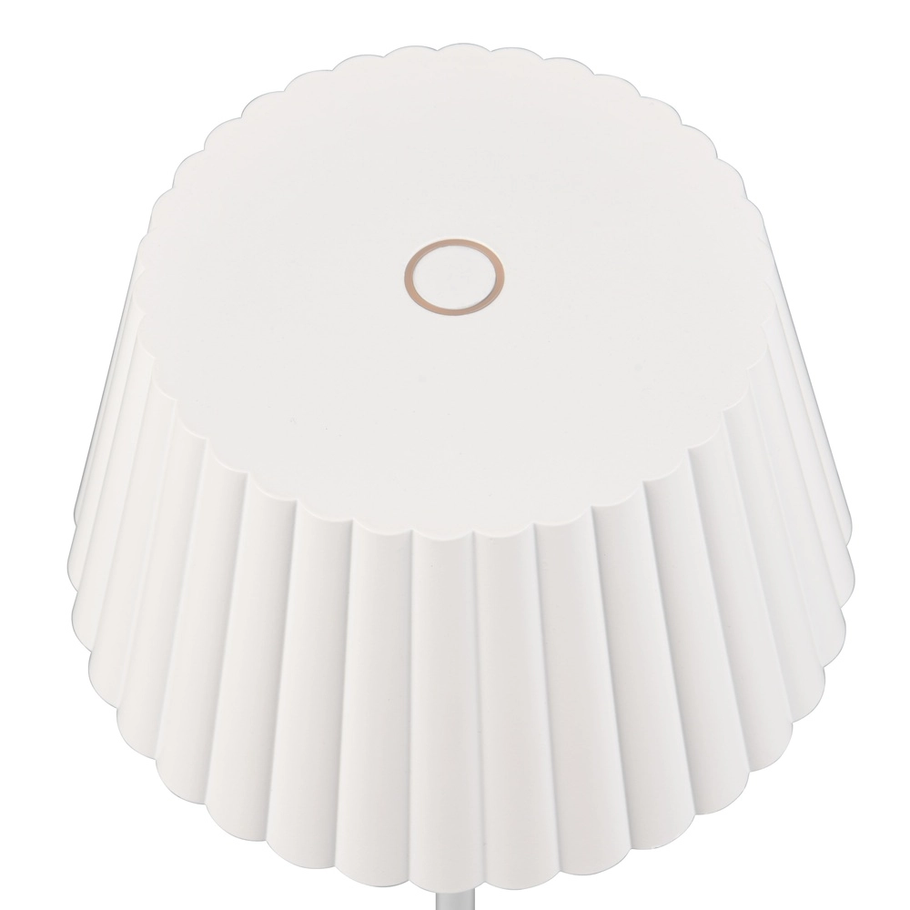 Stehlampe Suarez weiß Trio 4017807601749