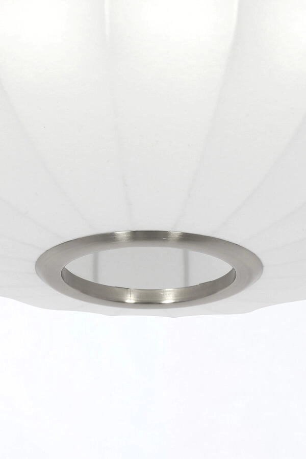 Japandi Deckenleuchte Fay Ø 50cm weiß Light & Living 8717807760458