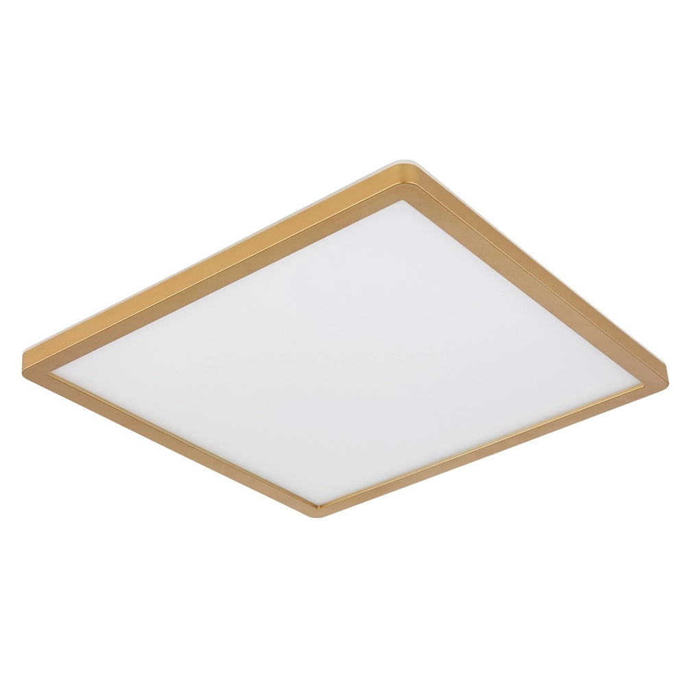 Deckenlicht Sapana Quadrat 42 cm Gold Globo 9007371451432