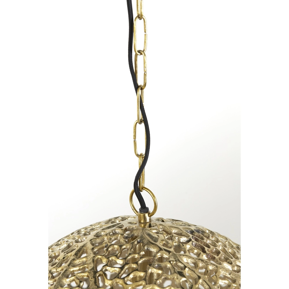 Orientalische Pendellampe Sinula Ø 39cm - Messing Light & Living 8717807641788