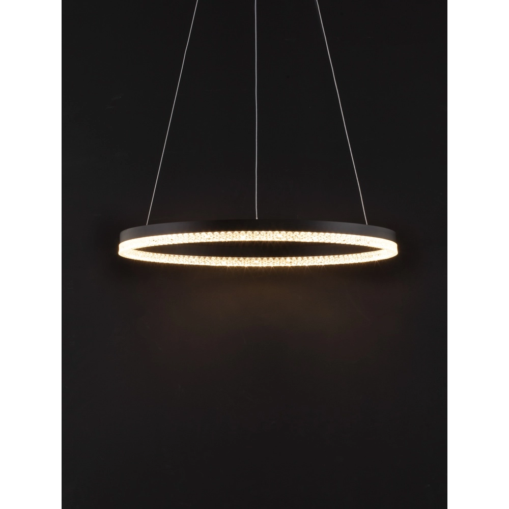 Pendelleuchte Adria schwarz Ø 60cm Lyora 5212017443786