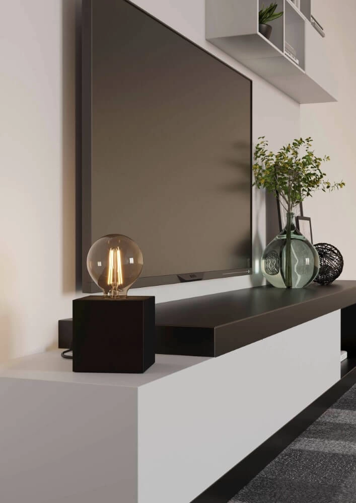 Tischblock Prestwick 2 dunkle Bronze Eglo 9002759435493