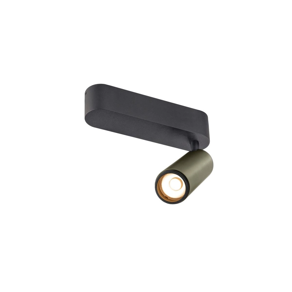 Aufputz-Spot Grip! M Bronze mit Schwarz 2700K SLV 4024163304641