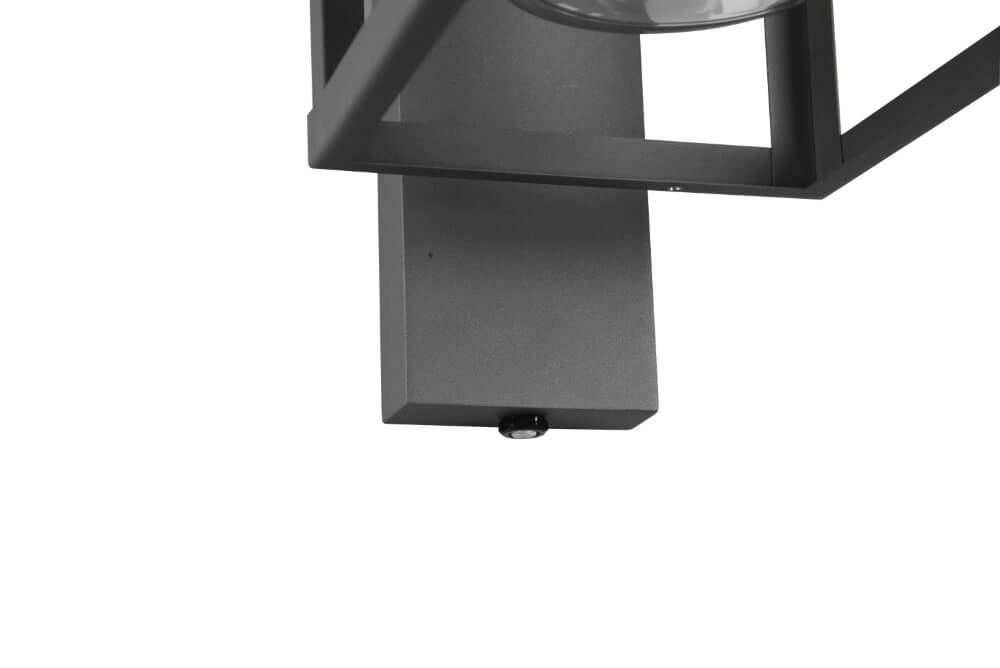 Anthrazitfarbene Außenlampe Lunga Trio 4017807529272