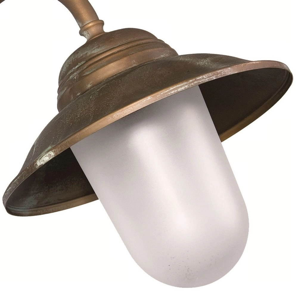 Außenlampe Maritime Ländlich 22 cm Kupferbraun Franssen 8021035005695