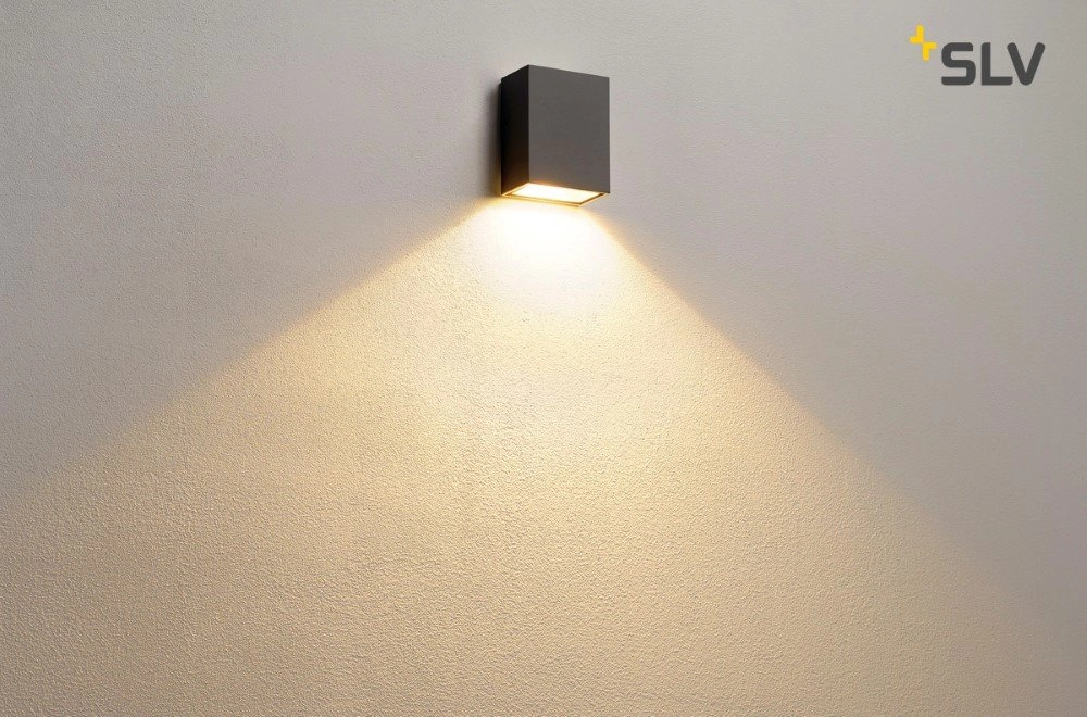 LED-Lampe Quad Down 1x4,5W - 3000K Anthrazit SLV 4024163148641