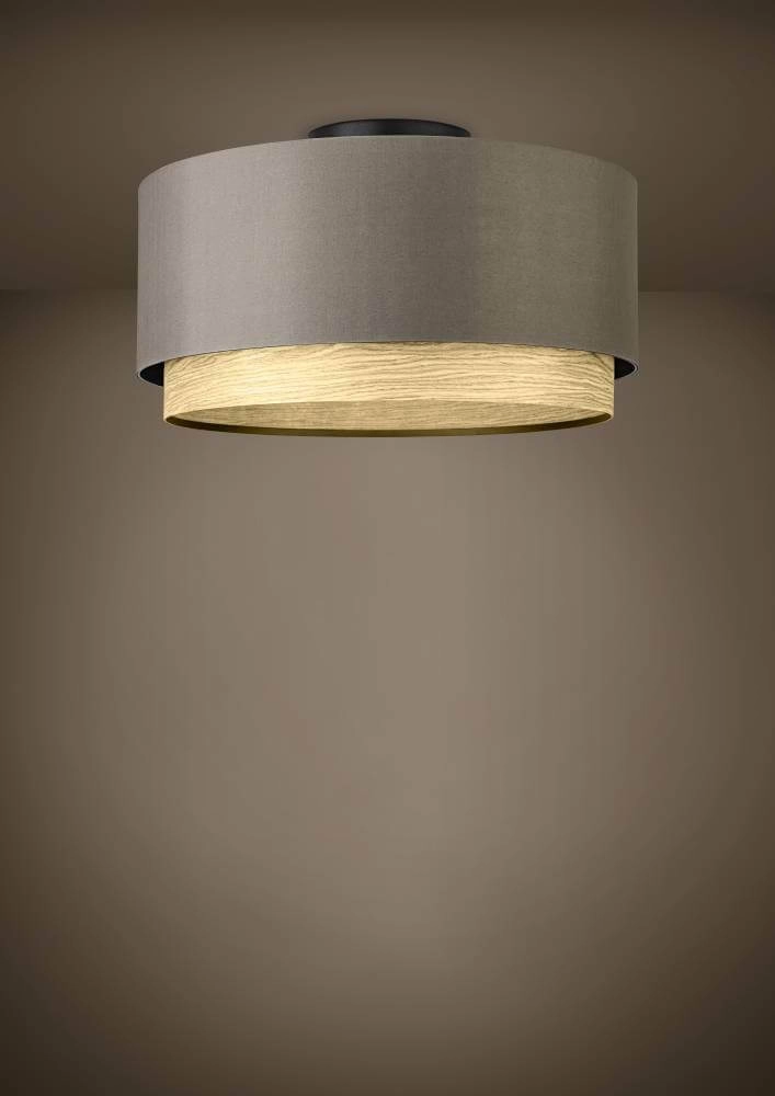 Deckenleuchte Marchena Cappuccino mit Holz - Ø 48cm Stars of Light 9008606240050