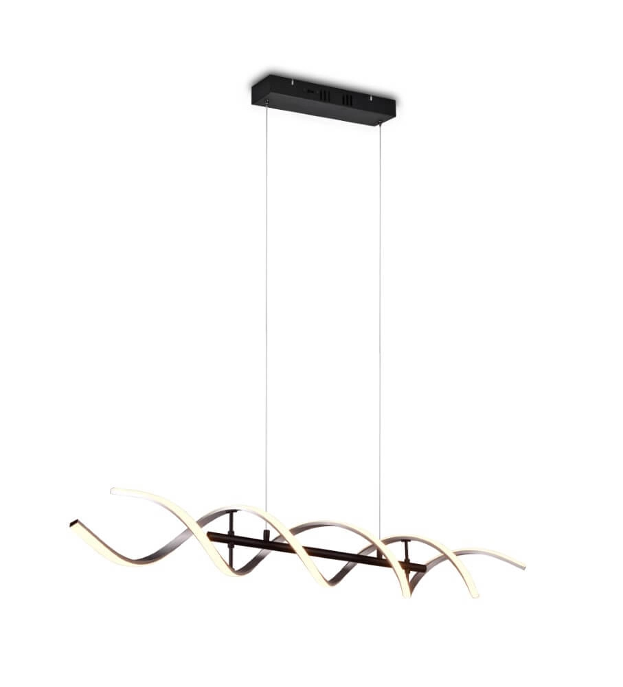 Design-LED-Hängelampe Sequence gebürstetes Metall Trio 4017807540710