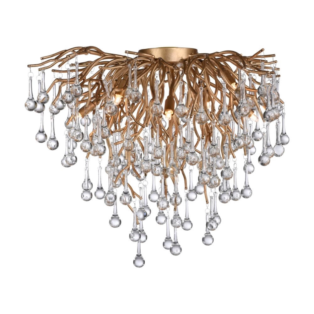 Kronleuchter Icicle Messing 50cm Paul Neuhaus 4012248352083