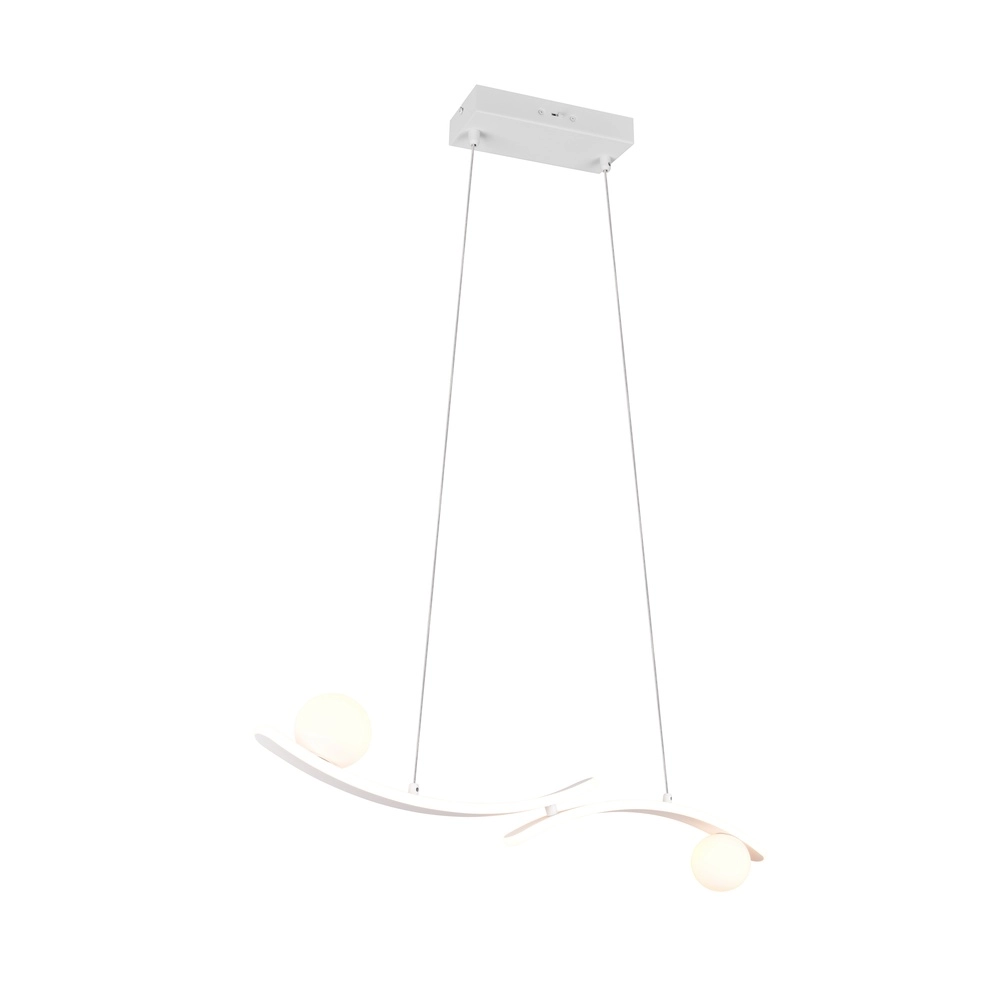 Design-Pendellampe Napoli Weiß Trio 4017807683509