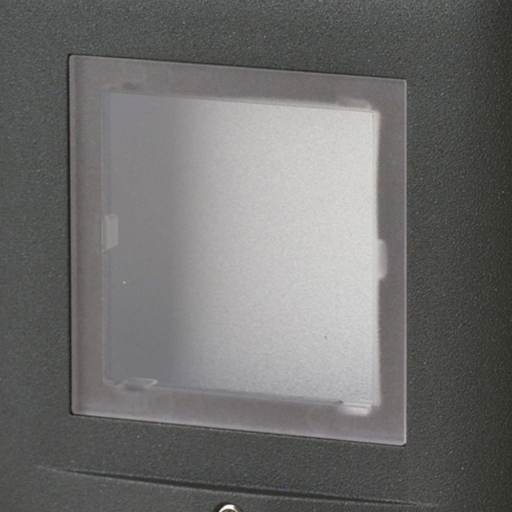 LED-Wandspot Kubs 12 cm 2-Licht-Anthrazit Franssen 8033239445061
