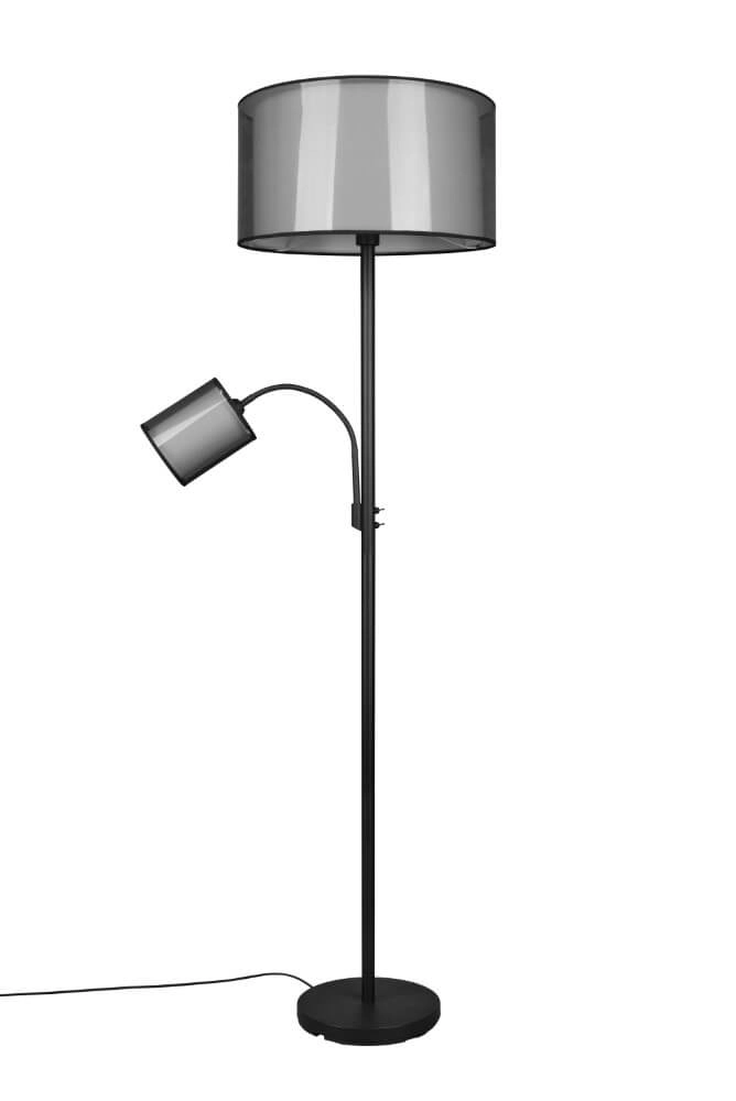 Designer-Tischlampe Burton mit Leselampe
