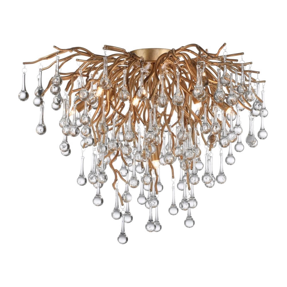 Kronleuchter Icicle Messing 50cm