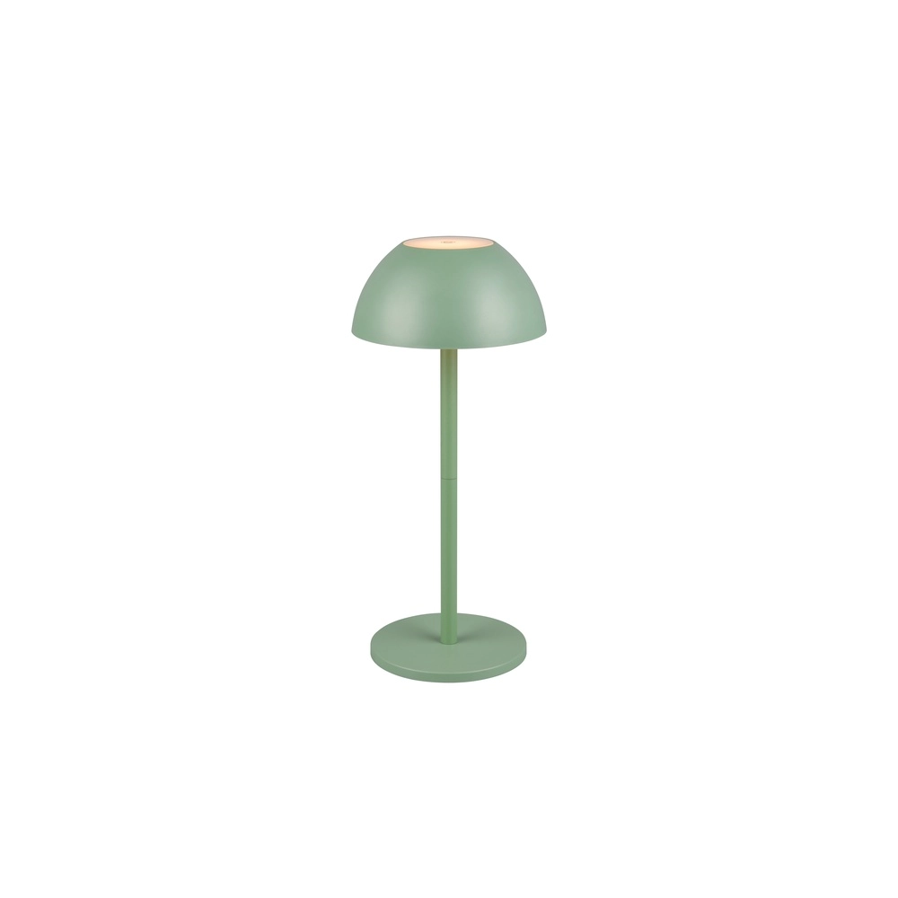 Tischlampe Ricardo pistaziengrün Ø 13,5cm Trio 4017807601800