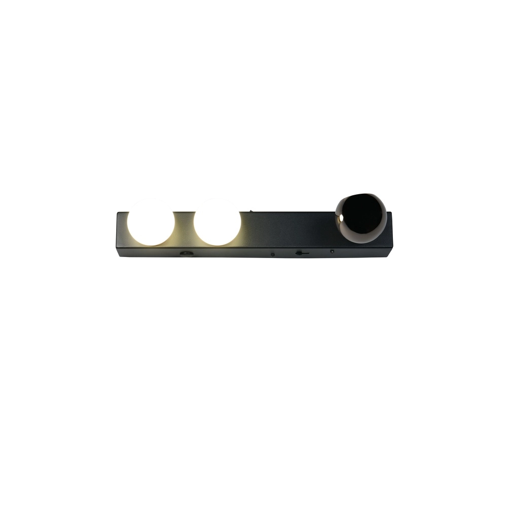 Wandlampe Arpino Schwarz 30cm Trio 4017807683622
