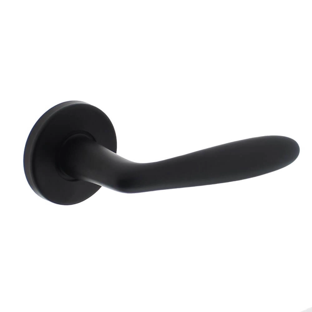 Moderner Türgriff Phobos schwarz Intersteel 8714186089286