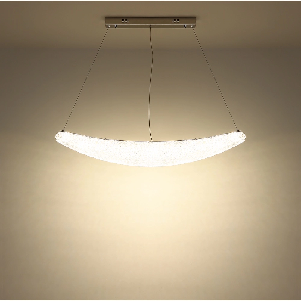 Pendellampe Kristalla Chrom Globo 9007371566785