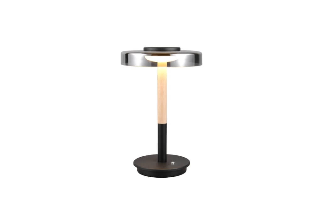 LED-Tischlampe Celeste Rauchglas Trio 4017807616873