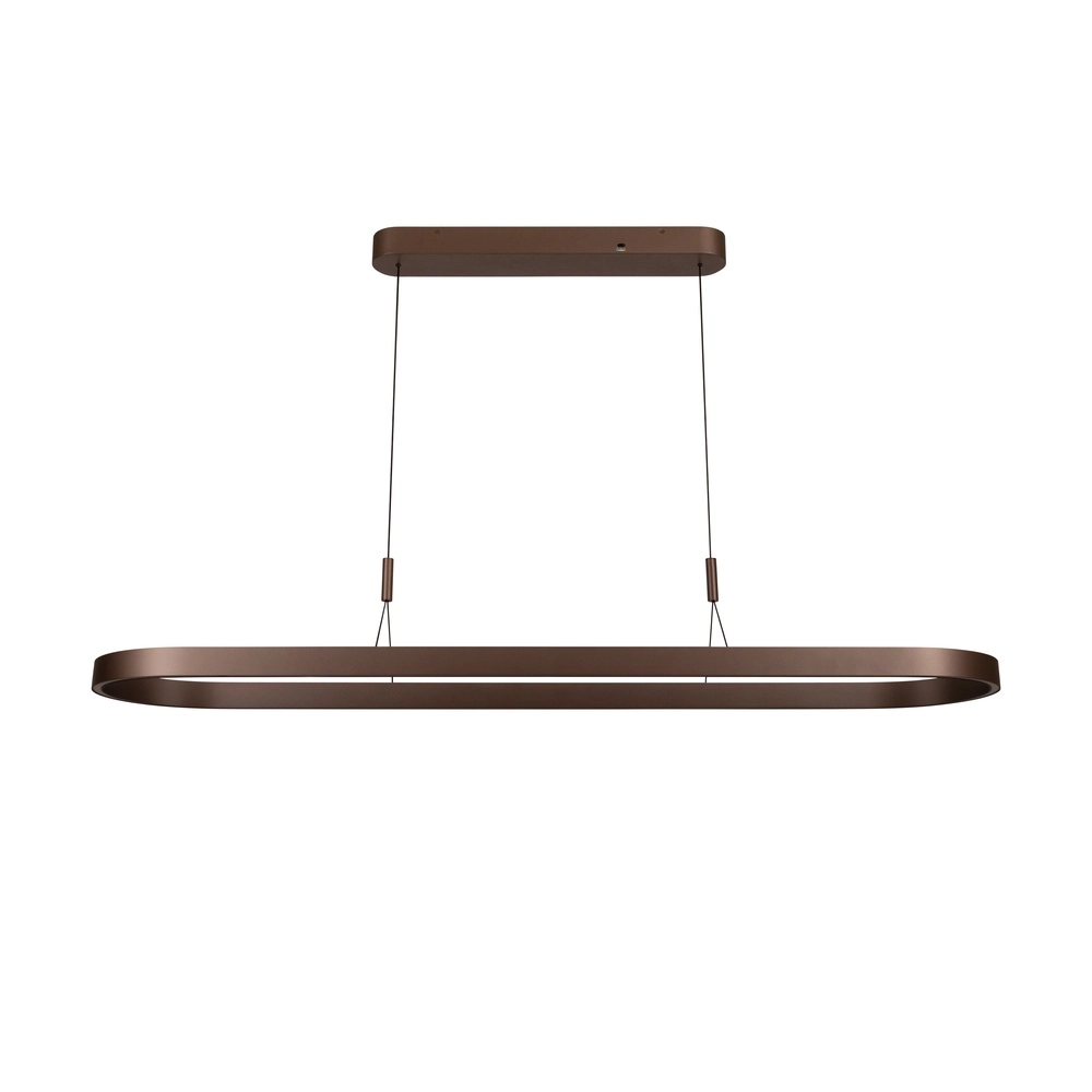 Ovale Pendellampe Liane Rostbraun Lucide Vibes 5411212461117