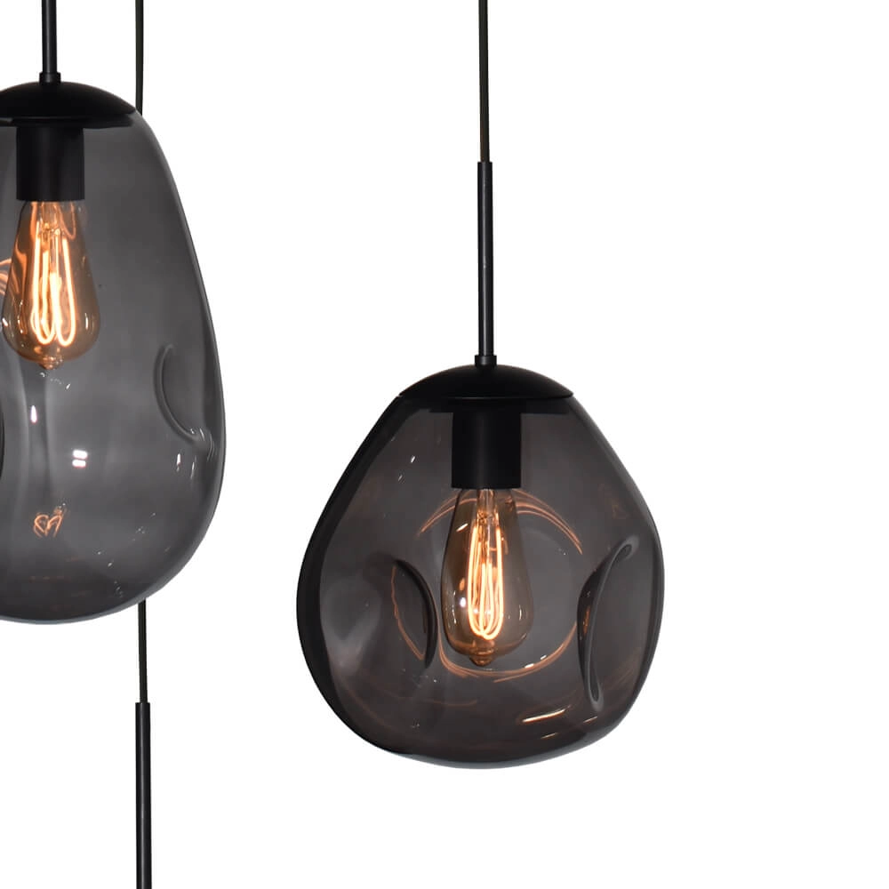 Pendelleuchte Lava 3x Rauchglas Masterlight 8718121286457