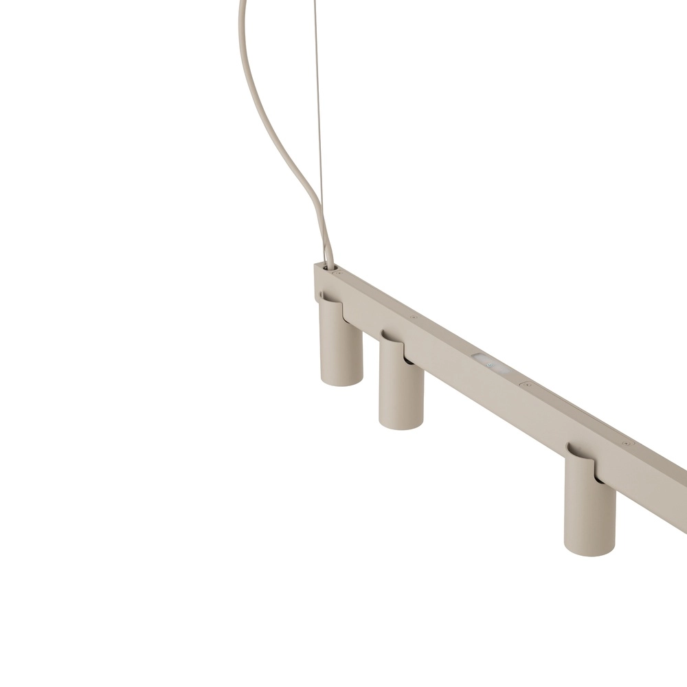 Design-Pendellampe Fourty 7-hell sandbraun Lyora 5903139122948