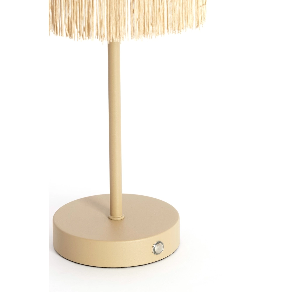 Wiederaufladbare Tischlampe Diny Sand Light & Living 8717807816353