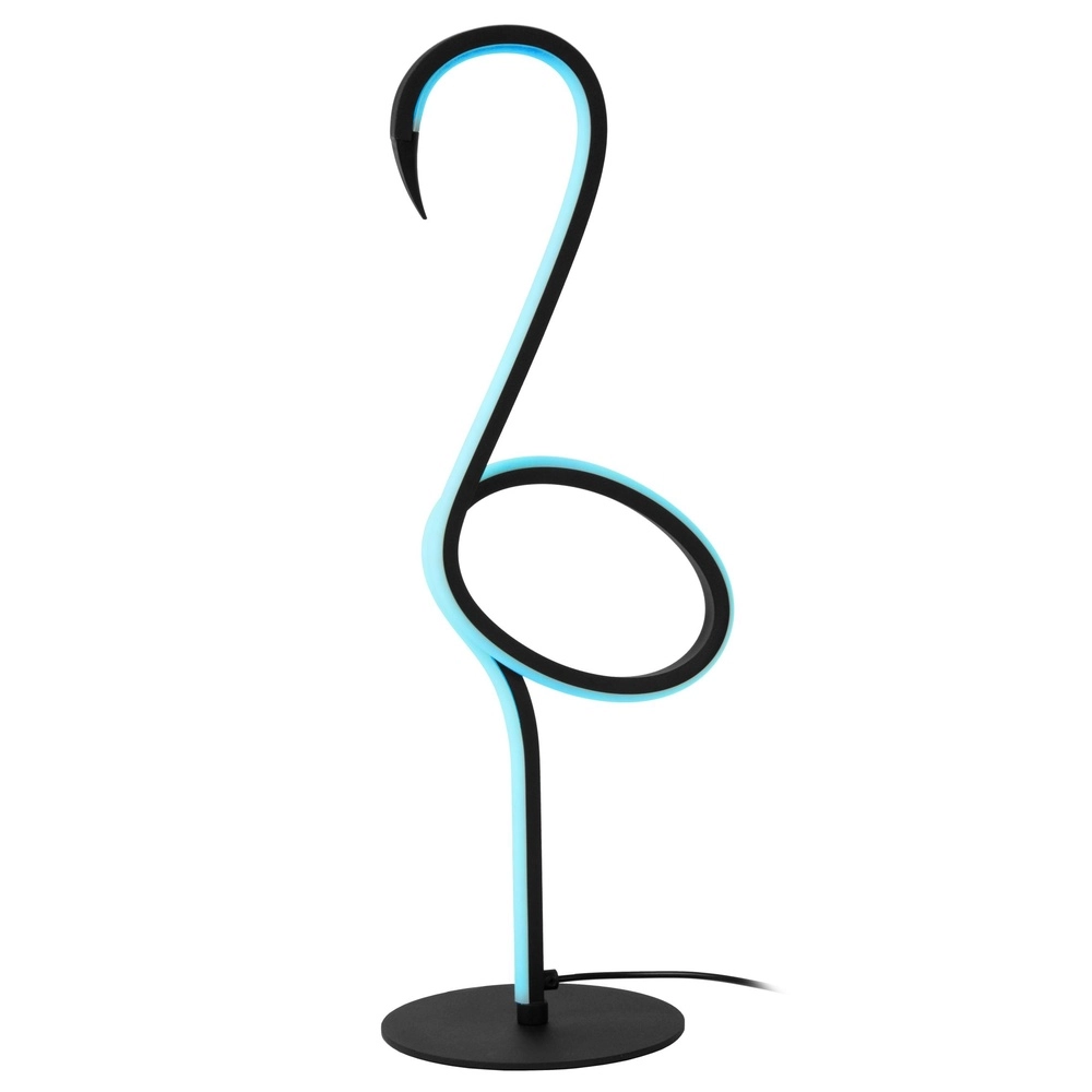Tischlampe Flamingo Schwarz Lucide 5411212051745