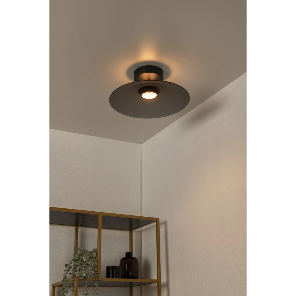 Elegante Deckenlampe Menga Ø 40cm Rauchglas Premium by Lucide 5411212251237