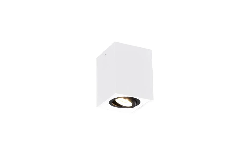 Deckenleuchte Biscuit quadratisch weiß Trio 4017807558913