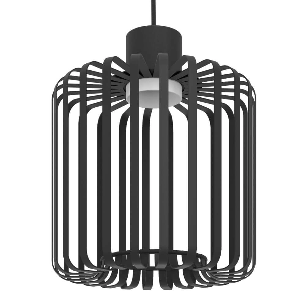 Hängelampe Ginestrone-Z 3-flammiges Design schwarz Eglo 9008606274857