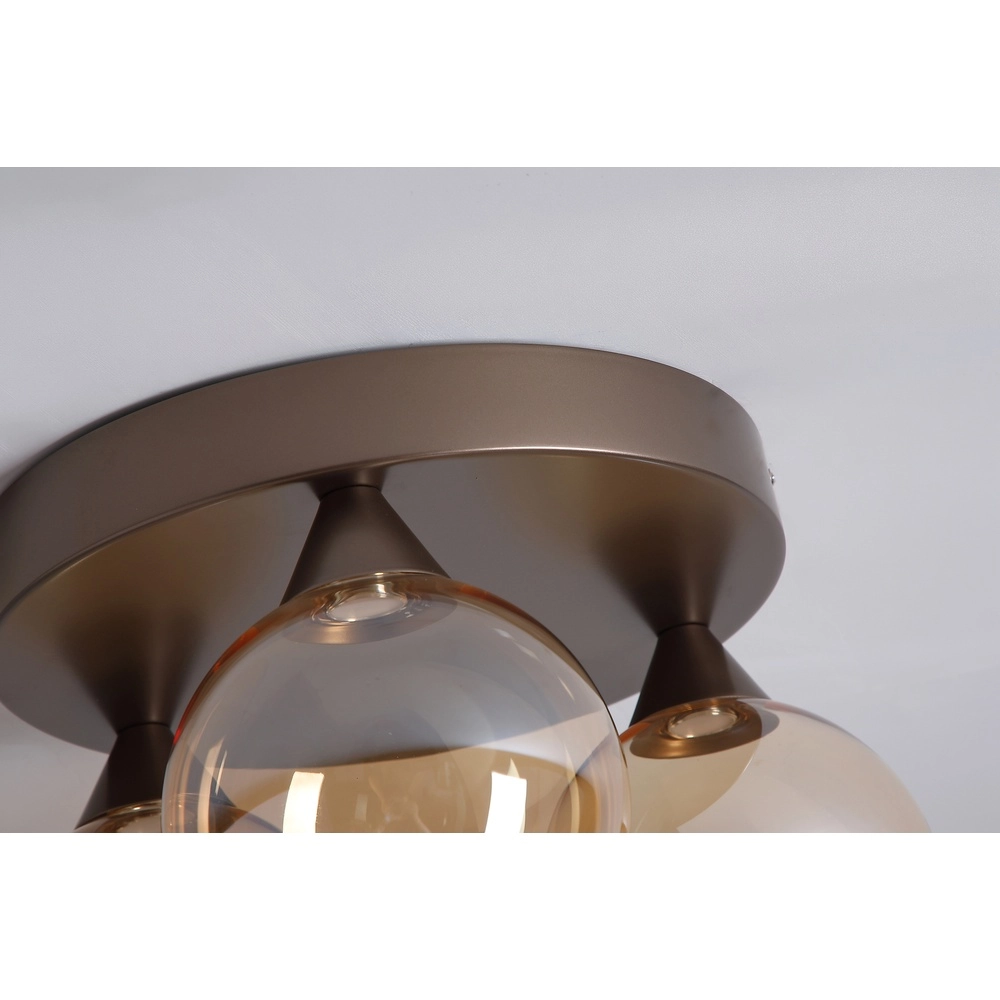 Design-Deckenlampe Opux Lux 3-Licht Bronze Searchlight 5,05342E+12