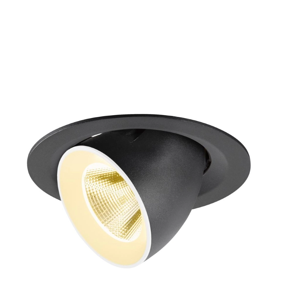 Einbau-Strahler Numinos Gimble M Schwarz/Weiß 3000K - 20gr SLV 4024163311946