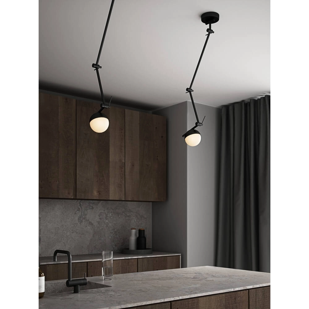 Design von Wandleuchten Contina schwarz Nordlux 5704924001727