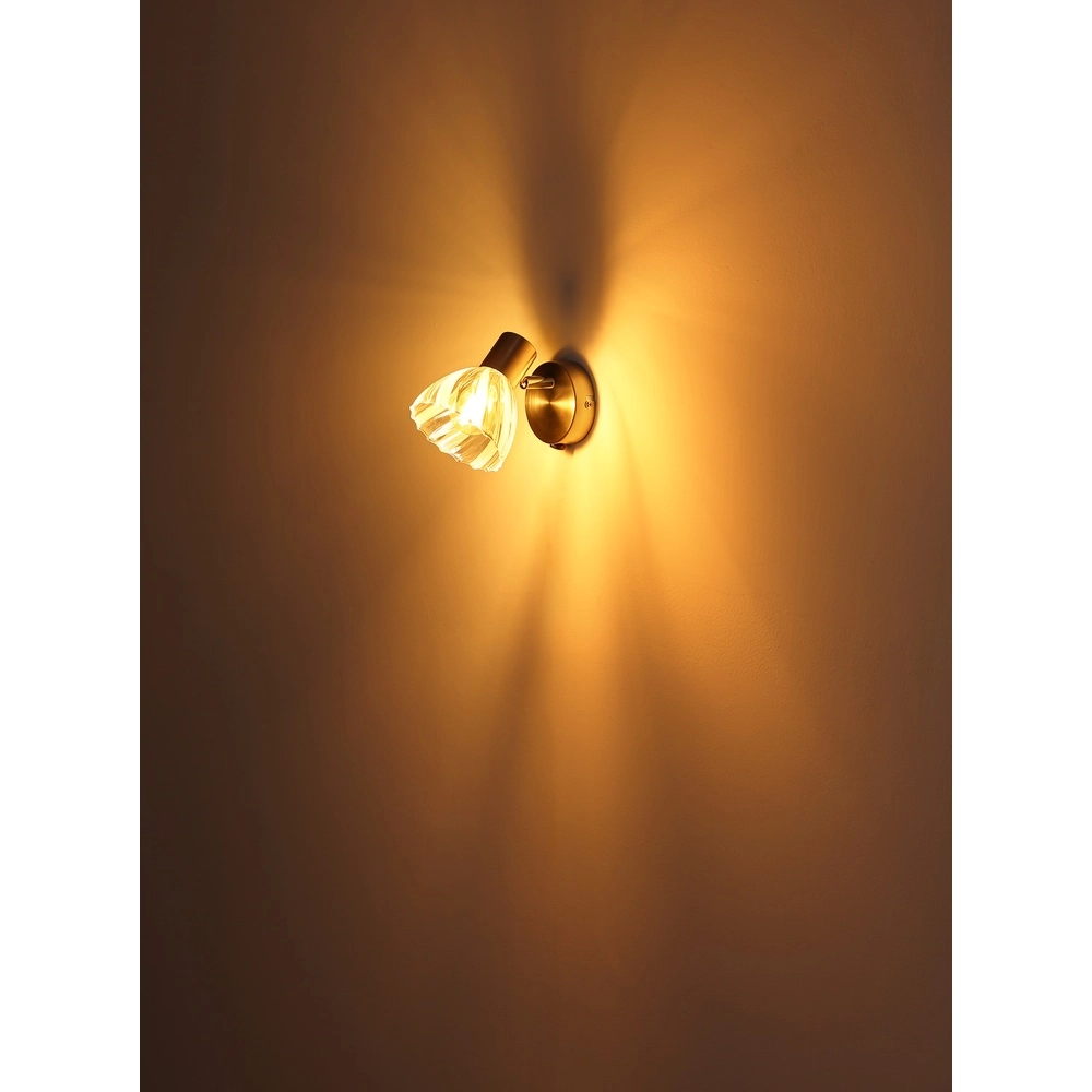 Wandlampe Zachery Nickel Globo 9007371528486
