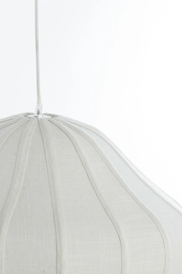 Weiße Pendelleuchte Sukau Ø 50cm Light & Living 8717807763749