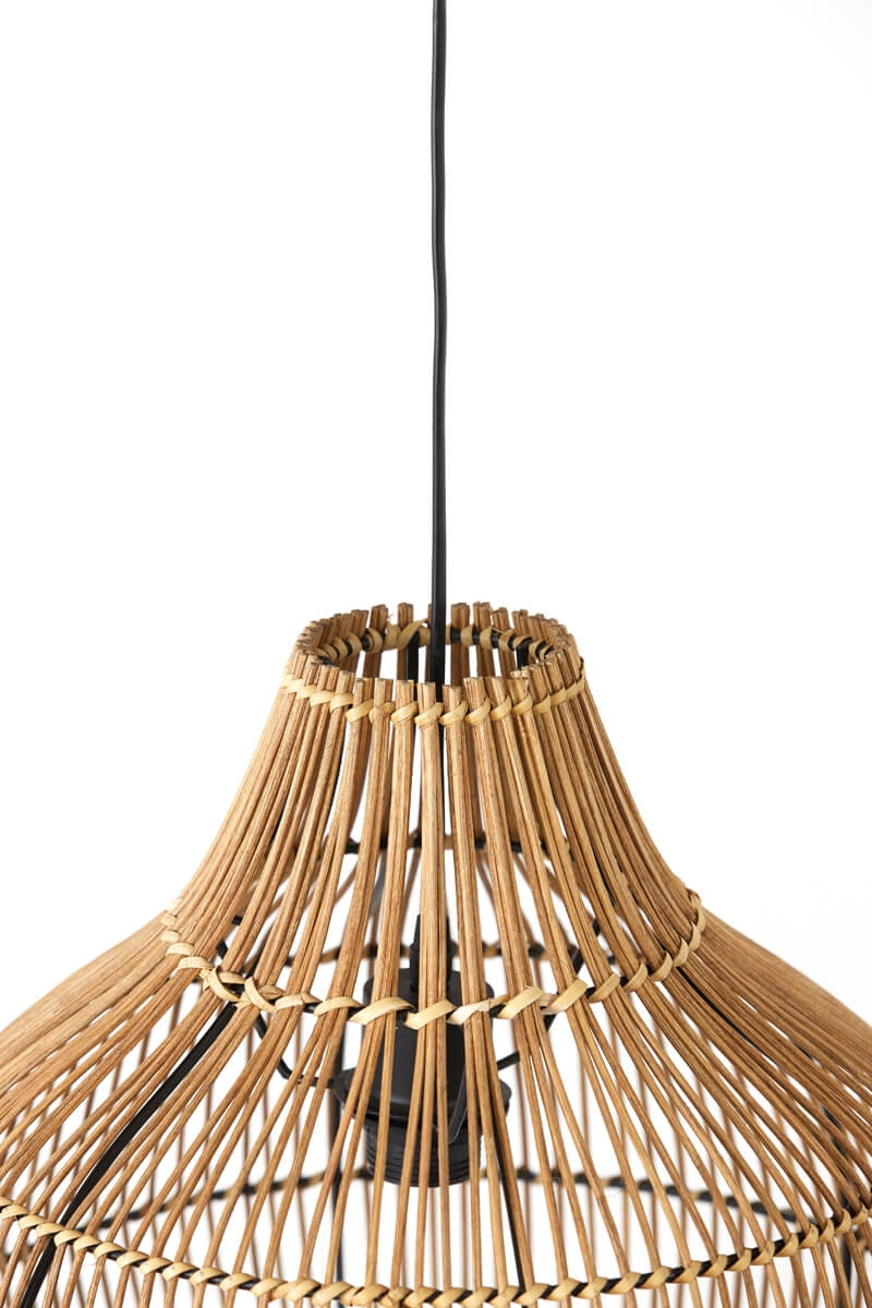 Pendelleuchte Pacino Rattan Ø 40cm Light & Living 8717807614546