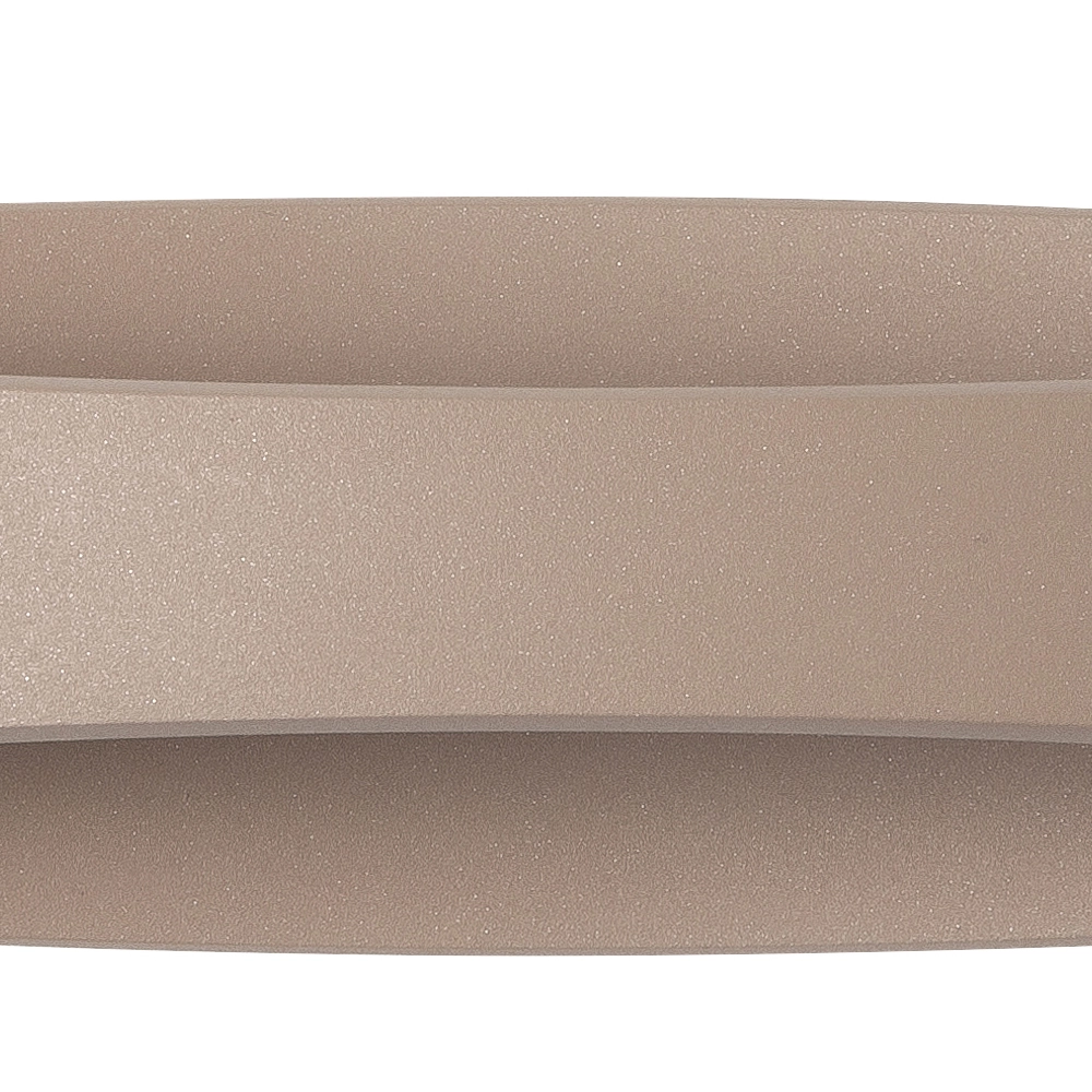 Schlanke Wandleuchte Medusa 35cm sandbraun Highlight 8718379050725