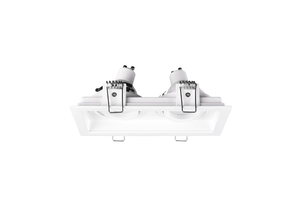 Doppelter Scheinwerfer Kenai Organisatorischer 2-Licht-Weiß Trio 4017807456011
