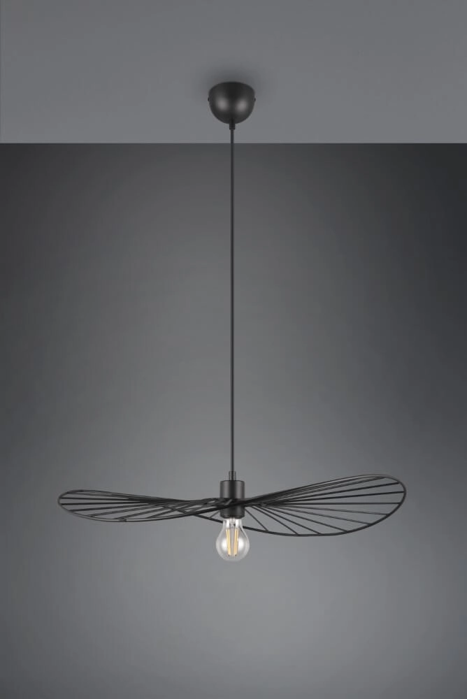 Hängelampe Chapeau Schwarz Trio 4017807574081