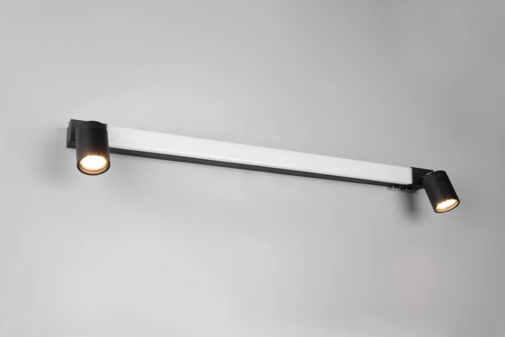 Spiegellampe Enrico 90cm - schwarz Trio 4017807615654