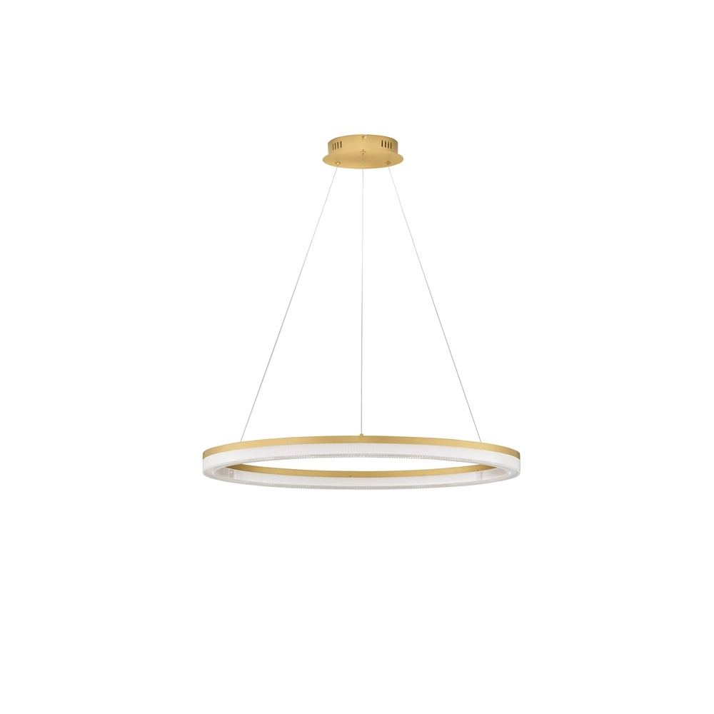 Goldene Pendelleuchte Luana 1-flammig Lyora 5212017479693