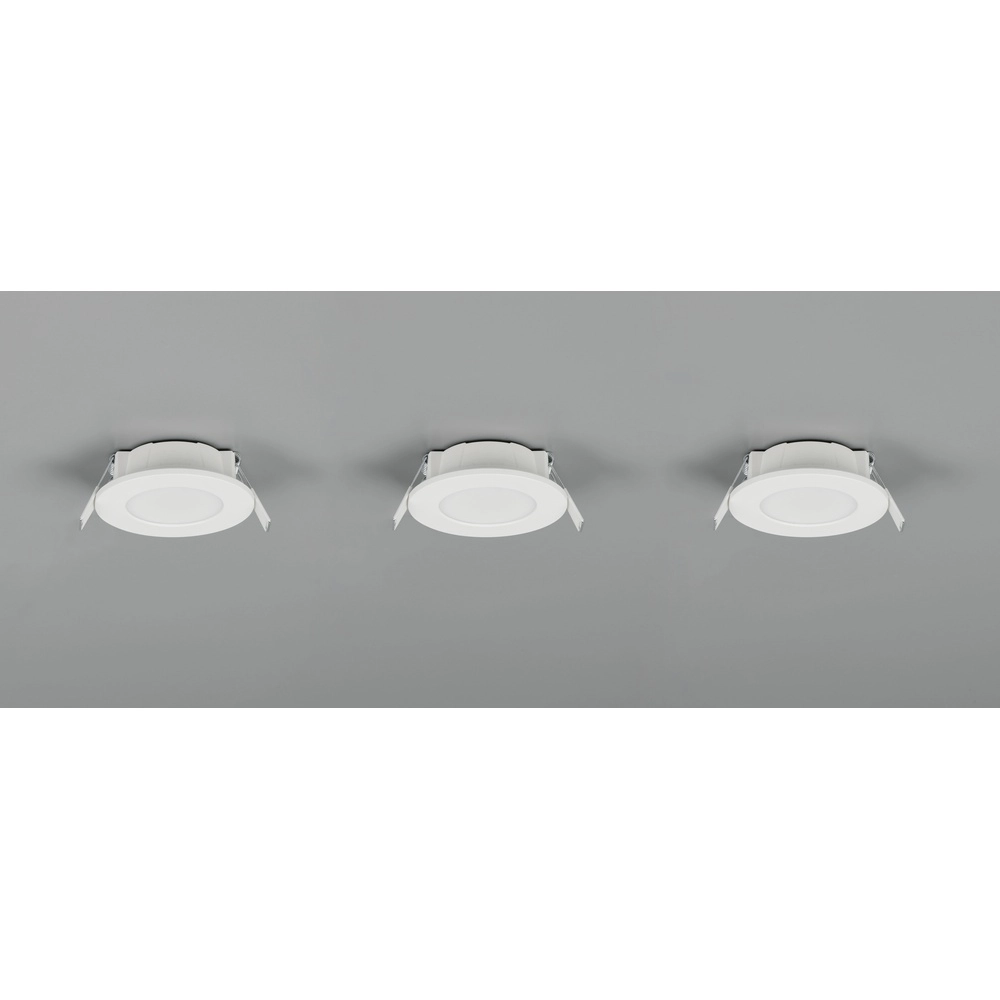 Set mit 3 Einbaustrahlern Himal weiß IP65 Trio 4017807663785