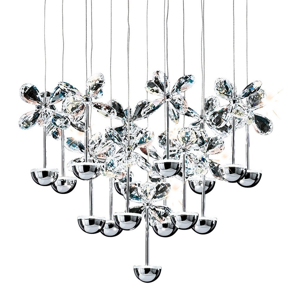 Pendelleuchte Pianopoli 15 Leichtwerte 50 cm grau Stars of Light 9002759936624