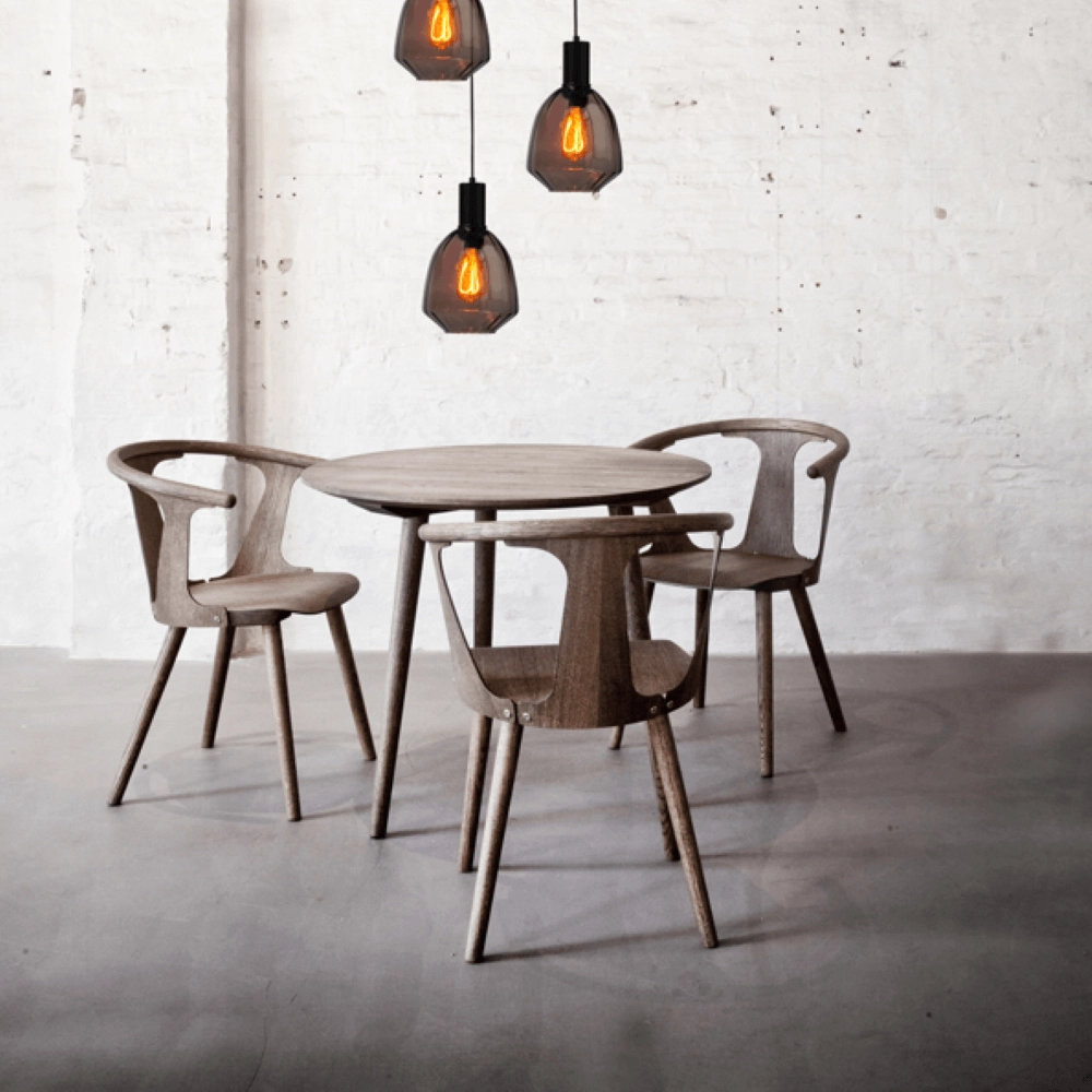 3-flammige Loft-Hängelampe - Schwarz - Porto mit roter Nicolette-Brille Masterlight 8718121270906